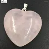 Collane con ciondolo Moda 25x26mm Lapislazzuli Cristallo Unakite Heart Art Donna Uomo Bead WB667