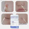 Cotton Swab 200Pcs Baby Cotton Swabs Ear Care Double-Ended Tip Swabs Cosmetic Hypoallergenic Cleaning Sticks Cotton Buds Tip Round Ear SwabL231116