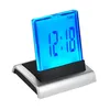 Desk & Table Clocks 7-Color Change Led Digital Lcd Alarm Clock Thermometer Drop Delivery Home Garden Home Decor Clocks Dhnnq