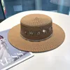 Шляпы с широкими краями 2023 Роскошные дизайнер Sun British Retro Fashion Edition Sration Srate Hat будет выпущен с бриллиантом для мужчин и женщин