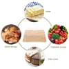 Dinnerware Sets Seal Snack Box Lid Sealed Container Cheese Dish Cover Bamboo Butter Refrigerator Covered