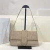 Dameshandtas Vintage onderarm suède één-schouder luxe handtas flap kleine vierkante tas high-end vintage messenger leer Effen handtas Kerstcadeau tas