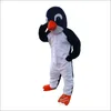 Costumes de mascotte de pingouin noir et blanc d'Halloween, robe de soirée fantaisie de Noël, tenue de personnage, taille adulte, carnaval, pâques, vêtements à thème publicitaire