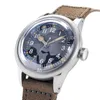Horloges West Slip THORN Horloge Retro Tweede Wereldoorlog Militair Titanium A11 Stijl Heren
