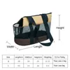 Dog Car Seat Covers Cat Carrier Single Shoulder Bags Mesh Breathable Pets Carriers Handbag For Small Dogs Cats Outdoor Travel Puppy