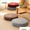 Cojín / almohada decorativa 40x6 cm Yoga Meditar Pep Textura dura Meditación Cojín Respaldo Japonés Tatami Mat Extraíble y Washab Dhm6P