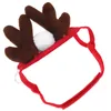 قبعة ملابس الكلاب ، عقال العائلة Cosplay Pet Christmas Christms Xmas Clasps Hair Clasps Plush Costume Brops