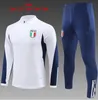 23 24 24 Włoch Dorosły dres dresowy długa kurtka zamek błyskawiczna 125. rocznica kurtek do przetrwania kombinezon treningowy piłka nożna 2023 2024 Italia Kids Football Tacksuits