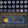 Top Grade 7*9mm 2ct Oval Shape Synthetic Moissanite Loose Stone VVS VVS1 Round Brilliant D Color White Loose Moissanite Stone