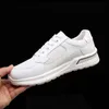 Berömda män casual skor Senior Fly Block Running Sneakers Italy Luxurious Onyx harts Låga toppar Black White Mesh Leather Designer Breattable Athletic Shoes Box EU 38-45