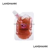 Lip Gloss Lip Gloss Base Gel 50Ml Non Stick Clear Lipgloss Lipstick Oil Diy Material 6Pcs Drop Delivery Health Beauty Makeup Lips Dhwaf