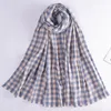 Schals Plaid Imitierter Kaschmirschal Quastenschal Mehrfarbig Herbst Winter Mode All-Match Warm Dicker Halsumhang