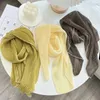 Foulards Automne / Hiver Foulard en soie Femmes Légère Sheer Wrap et Châles Bandana Beach Gaze Dentelle Creux pour les femmes