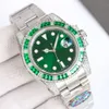 Clean Diamond Submariner 116659Paveo AAAAA 5A Kvalitet 1: 1 Superclone Watches 40mm män Sapphire Glass med Green Box Automatisk mekanisk 3135 Movement Jason007