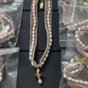 Nowy barokowy naszyjnik Pearl Moda Wysokiej klasy Wstążka Pearl Pearl Planeta Krople Naszyjnik Vivian Jewelry Westwood