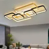 Żyrandole Lampa LED Lampka nowoczesna do salonu sypialnia sufit czarny/złote lampy dekoracyjne domowe