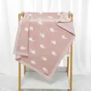 Coperte in maglia Coperta per neonati Coperta per passeggino Per neonati Biancheria da letto per nascita Swaddle Roba per neonati Asciugamani da bagno Estate Cameretta per bambini Lenzuola per culle