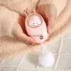 Chauffe-espaces Nouveau chauffe-mains rechargeable USB dessin animé mignon anti-déflagrant Mini bébé fille cadeau 1000MA 1200MALittle oreilles de lapin livraison gratuite YQ231116