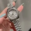 Orologio da donna Movimento al quarzo importato Vetro resistente ai graffi da 31 mm Orologi da lavoro classici Cinturino in acciaio inossidabile 904L Regali per donna