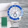 Rolaxs Aaa Часы высокого качества Дизайнерские мужские часы Роскошные часы Montre Yachtmaster Механизм Наручные часы Мужские золотые автоматические водонепроницаемые часы Президент Мастер