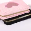 Wallets Women Plush Cute Clutch Coin Wallet Short Zipper Kawai Heart Money Bags Purse Fashion Pouch Business Card Holder