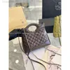 Designer Channel Bag Channell New 23a Small Fragrant Wind 31bag Medium Vintage Cowhide Olive Green One Shoulder Oblique Straddle Handbag Diamond Grid Chain