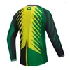 Racingjackor Motorcykel Mountain Bike Team Downhill Jersey MTB Cykel Lokomotivskjorta Cross Country