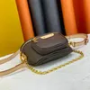 Mini bumbag cinturón pecho bolsa de cintura lujos mujeres bolso de mano embrague M82335 fanny pack bolsillo diseñador paquetes de cintura crossbody bolsos de hombro de cuero