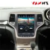 Livraison gratuite Android 9 Carplay DSP pour Jeep Grand Cherokee 2014 - 2018 Écran Tesla IPS vertical Lecteur multimédia de voiture Stéréo GPS Navig Hvwe