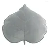 Pillow Plush Exquisite Nordic Style Throw Leaf Shape Headrest Soft Texture Sofa Decor