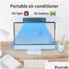 Other Home & Garden Other Home Garden Portable Air Conditioner Rechargeable Electric Fan Adjustable Cooler With Night Light Office Qui Dhgol