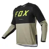 Men's T-Shirts 2023 fox teleyi Men Downhill Jerseys MTB Mountain Bike Shirts Offroad Motorcycle Jersey Motocross Cycling Clothing