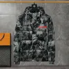 Mensjackor Fashion Parkas Down Coat 23Aw Oversize Jacket Casual Windbreaker Warm Top dragkedja Tjock Outwear Coat