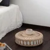 Марокканская подушка ручной работы, напольная подушка из ротанга для гостиной, татами, круглая, простая домашняя мебель, декор
