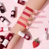 Lip Gloss Liquid Lipstick Blusher Waterproof Tint Dyeing Beauty Long-Lasting Korean Stain Sexy Makeup Plump F0Z1