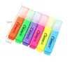 Markörer 6 färger söt Highlighter Pen Pastel Chalk Marker Japanese Fluorescen Pennor Färgglada skolförsörjningar Wholesale Korean Stationery 231115