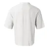 Men's T Shirts Summer Mens Solid Color Embroidered Casual Short Sleeve Youth Fashion Half Shirt.