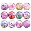 Charm Bracelets 10pcs/lot Mixed Snap Jewelry Colorful Shinny Glass Charms 18mm Button For Snaps Bracelet ZB312