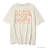 Designer modekläder lyxiga tees tshirts sommar nya amerikanska high street gallery ouyang nana samma stil gammal co br ed short hylsa t-shirt män kvinnor