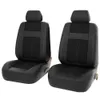 Neues Upgrade Universal Eco Leder Velours Autositzbezüge Airbag kompatibel Passend für die meisten PKW SUV LKW VAN Autozubehör Innenausstattung
