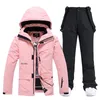 Outros Sporting Good's Winter Snow Suit Define Snowboard Roupas Traje de Esqui 10K Impermeável À Prova de Vento Jaquetas de Casaco de Gelo e Calças de Correia 231115