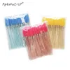 فرش المكياج PCS Cosmetic Eyelash Brush Crystal Mascara Wands Applicator Diamond Eyelashes يمكن التخلص من الأدوات الماكياج الماكياج