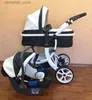 Bahçe Bahçeleri# Yeni Lüks Çok Fonksiyonlu Bebek Bebek Taşınabilir Taşınabilir Yüksek Peyzaj Bebek Taşıyıcı Araç Kırmızı Altın Yenidoğan Bebek Tramvay Araba Q231116