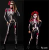 Cosplay Sexy Skeleton Devil Onesie Halloween Tights Adult Woman Scary Ghost Costume Rose Baby Kids Girl Rave Party Day of Death Jumpsuit 231115