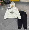 Luxury Baby Tracksuit Logo Printing Kids Designer Clothes Boy Girl Sweater Set Size 100-160 Autumn Hoodie and Pants Nov15