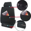 New Upgrade 2 Front Seat Covers Airbag Compatible Universal Size Seat Covers For Car With Bucket Back Pocket 2 Seat Belt Cover