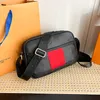 24SS men's Shoulder Bags Fashion Crossbody Bag Youth Casual Shoulder Bag Women's Lightweight Versatile Letter Small Square Bag 2634#