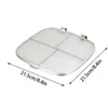 BBQ Tools Accessoires Roestvrij staal Splatter Shield voor AG301 5-in-1 indoor grill Fine Mesh-scherm AG300 AG300C AG301C 230414