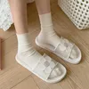Floplar Flip Kadın Terlik Çiçek Yaz Sandaletleri Kadın PVC Sevimli Kızlar Konforlu Sıradan Yumuşak Alt Daireler Ayakkabı Bayanlar QQ721 5 5 5 5