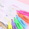 Marcadores 6 cores bonito marcador caneta pastel giz marcador japonês canetas fluorescentes material escolar colorido atacado papelaria coreano 231115